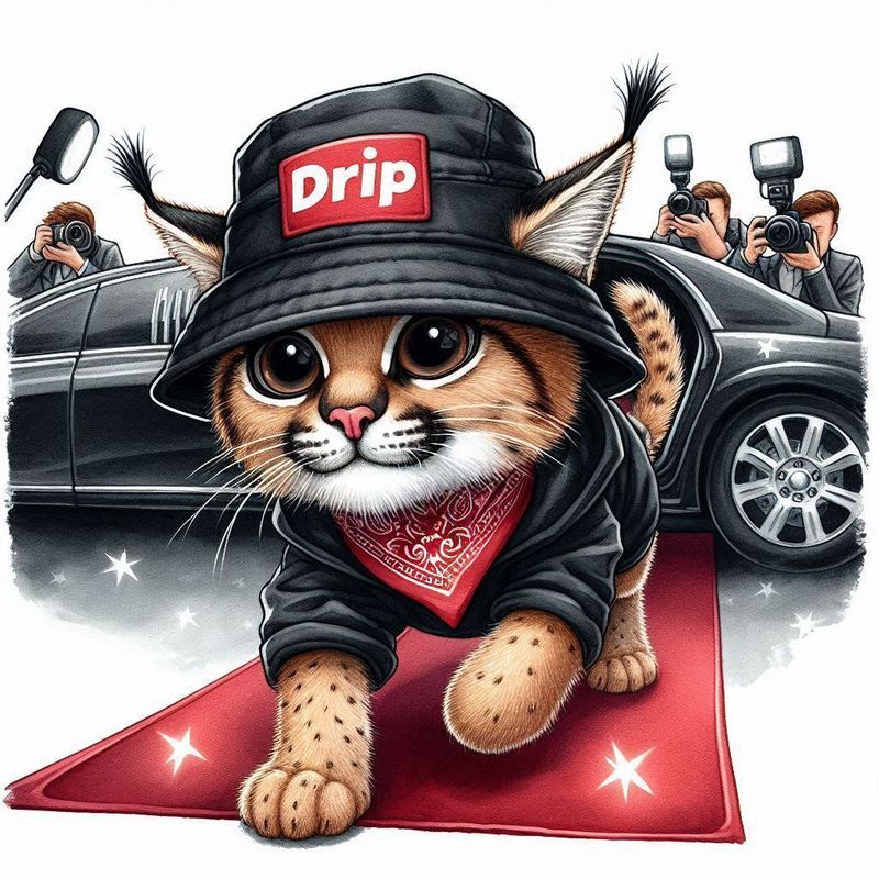Drip Cat Celebrity